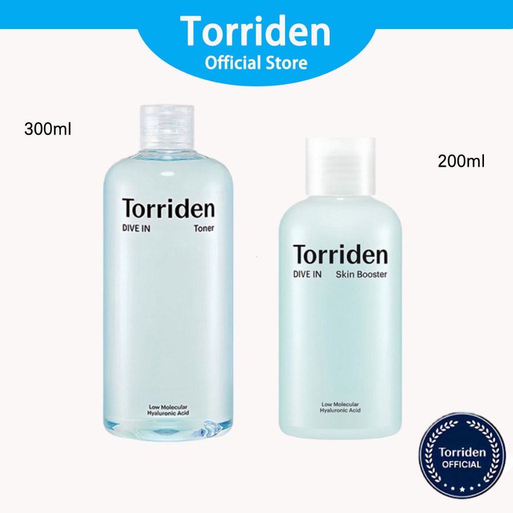 Torriden DIVE IN Toner Low Molecular Hyaluronic Acid Torriden DIVE IN Skin Booster set