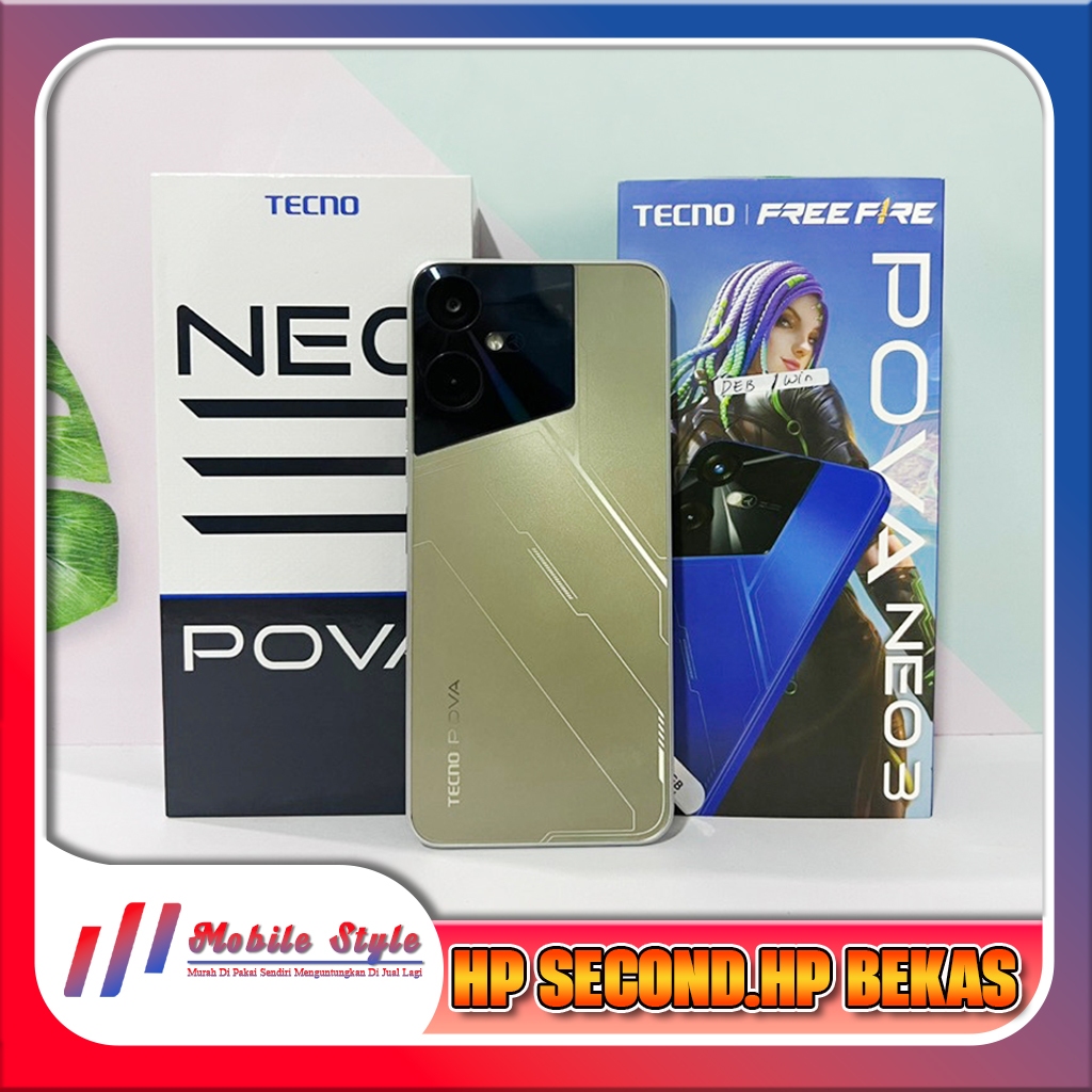 Tecno Pova Neo 3 Ram 8 Rom 128GB Second Mobile Style Store