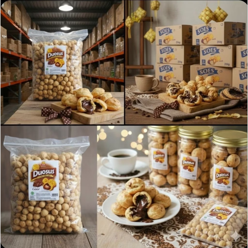 DUOSUS COKLAT/SOES COKLAT