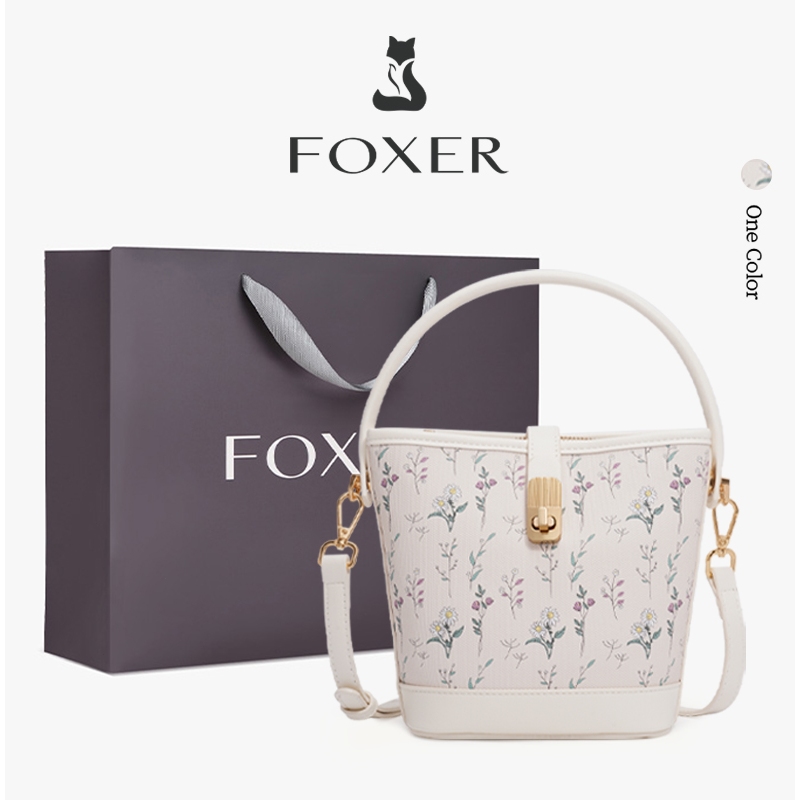 FOXER Tas Ember Wanita Tas Selempang Wanita Tas Bahu Wanita Kekinian