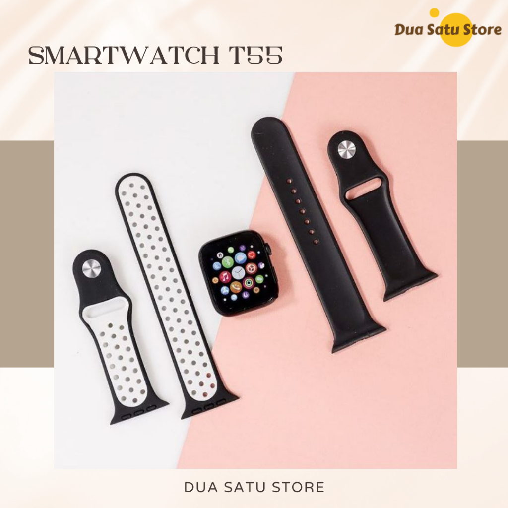 Smartwatch T55 FitPro Double Strap Random Warna