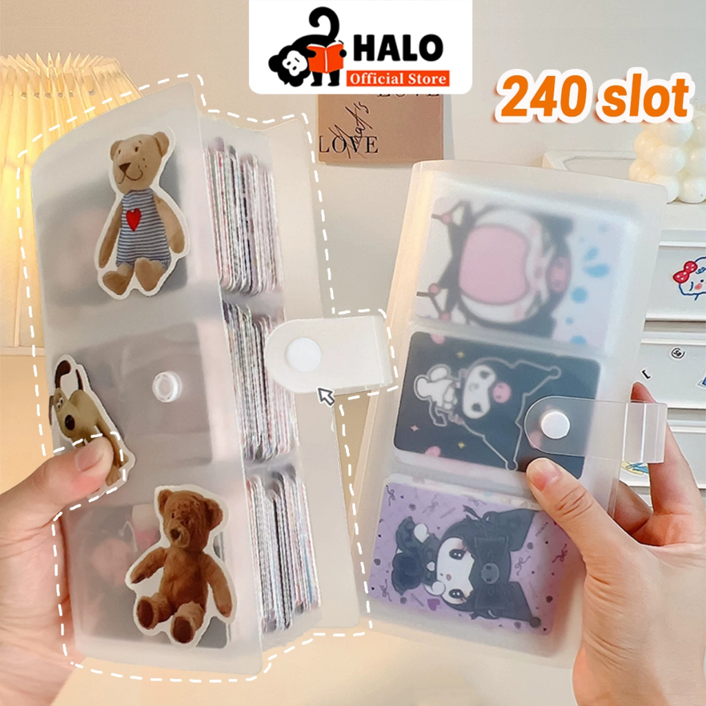 (Gratis Stiker) Simpan album/paket album simpan 120/240 slot/paket simpan/celengan