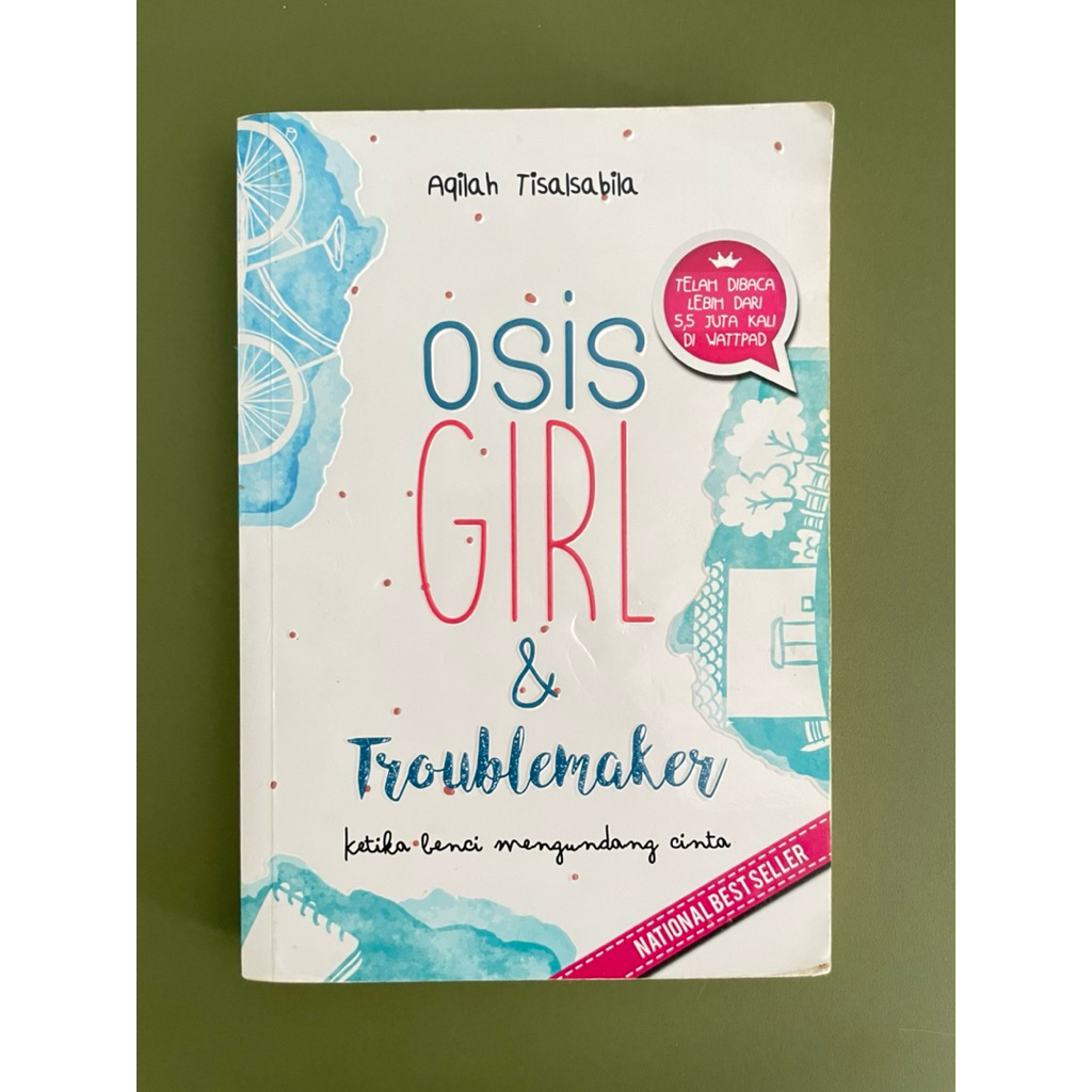Preloved Novel Osis Girl and Troublemaker