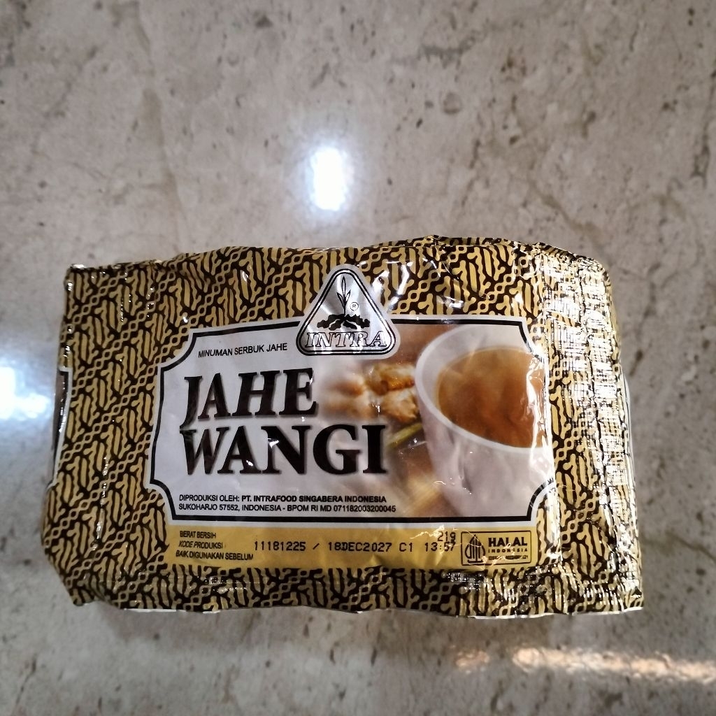 Jahe wangi 1 renceng