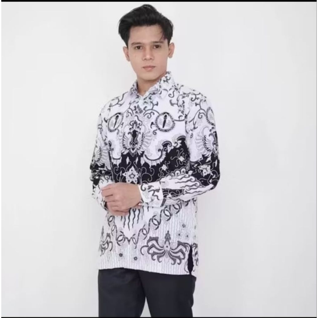 batik PGRI terbaru 2026.batik PGRI.batik PGRI pria.PGRI pria lengan panjang
