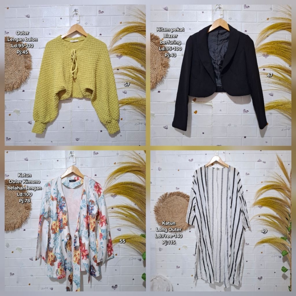 Blazer / Coat / Outer / Baju Luaran Wanita