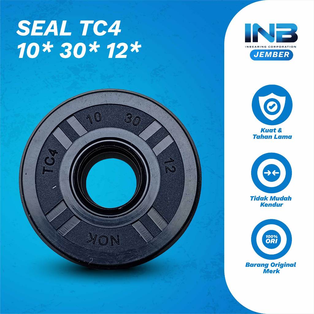 Seal TC4 10 30 12  Seal Shock Belakang GL Pro MP Tiger   INB JEMBER