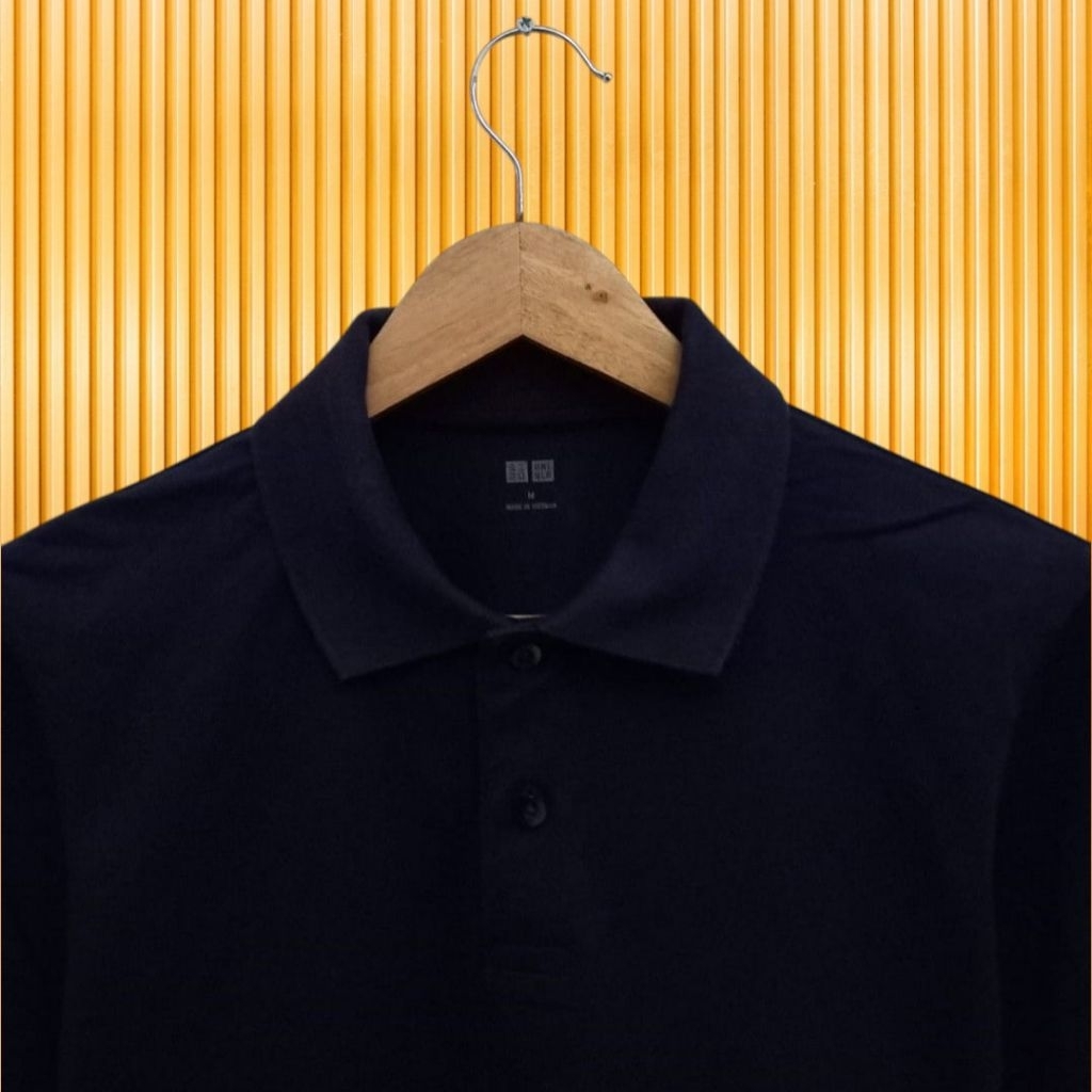 UNIQLO, kaos kerah polo shirts pria