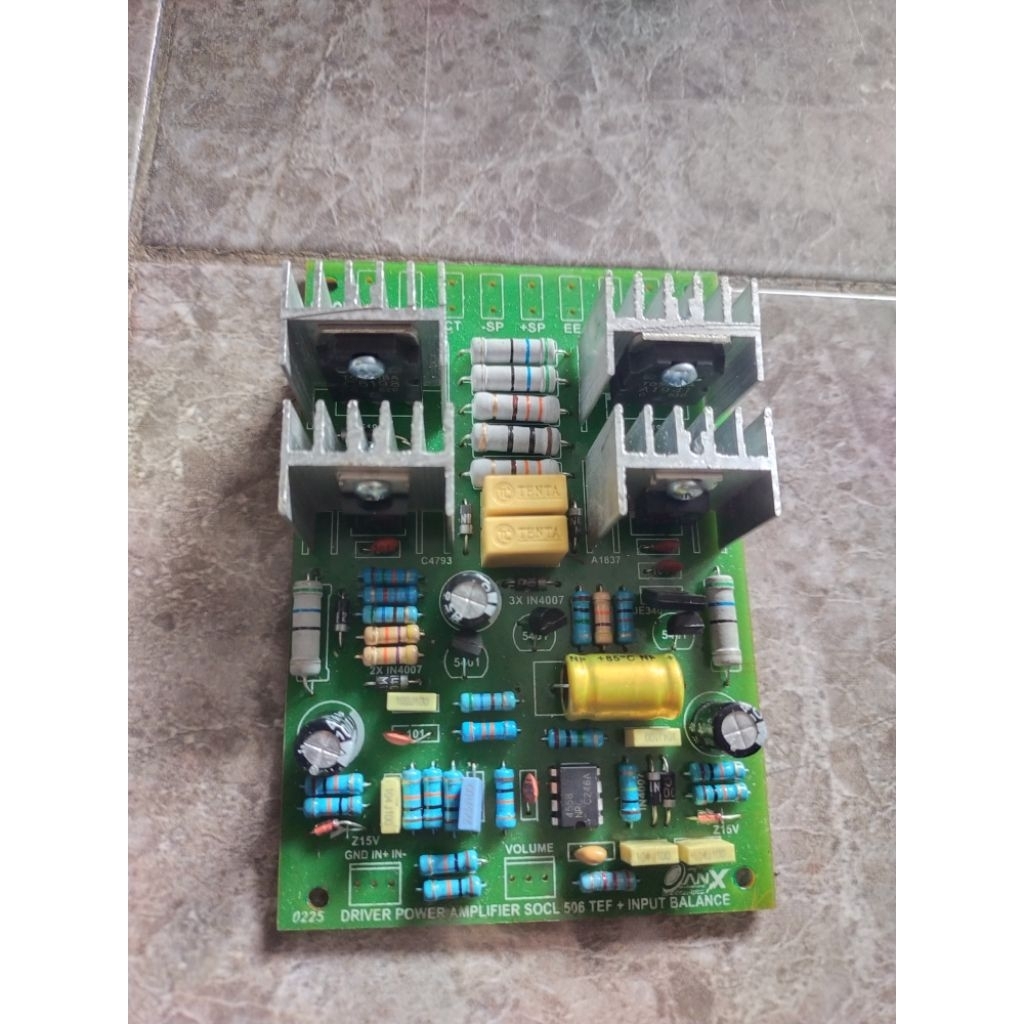 driver ocl 506 tef+ input balance