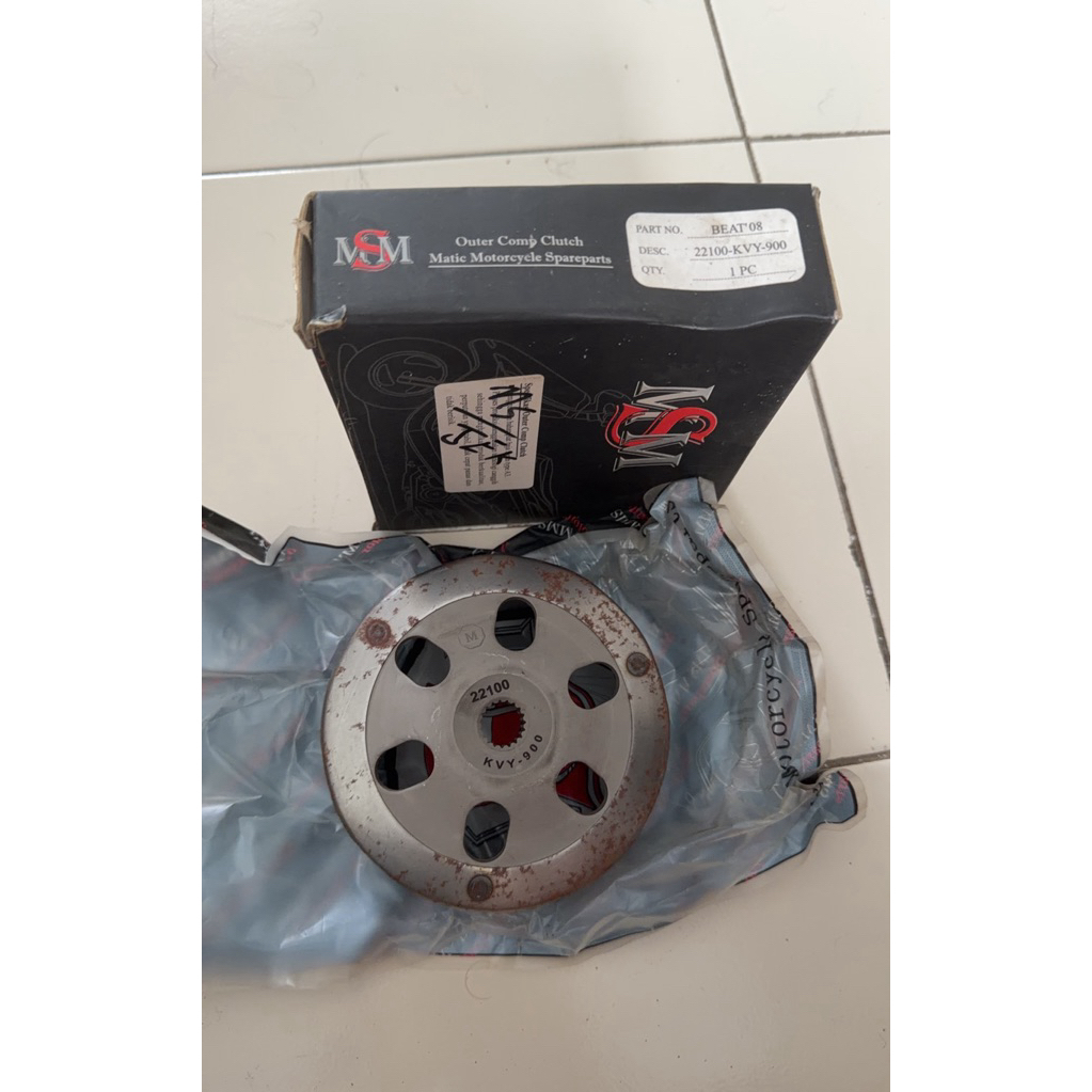 Mangkok Kopling Ganda Beat Karburator 22100-KVY-900