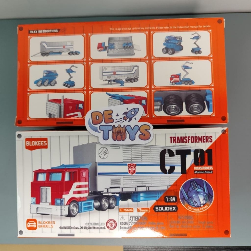 Blokis Transformers Wheel CT 01 Optimus Prime