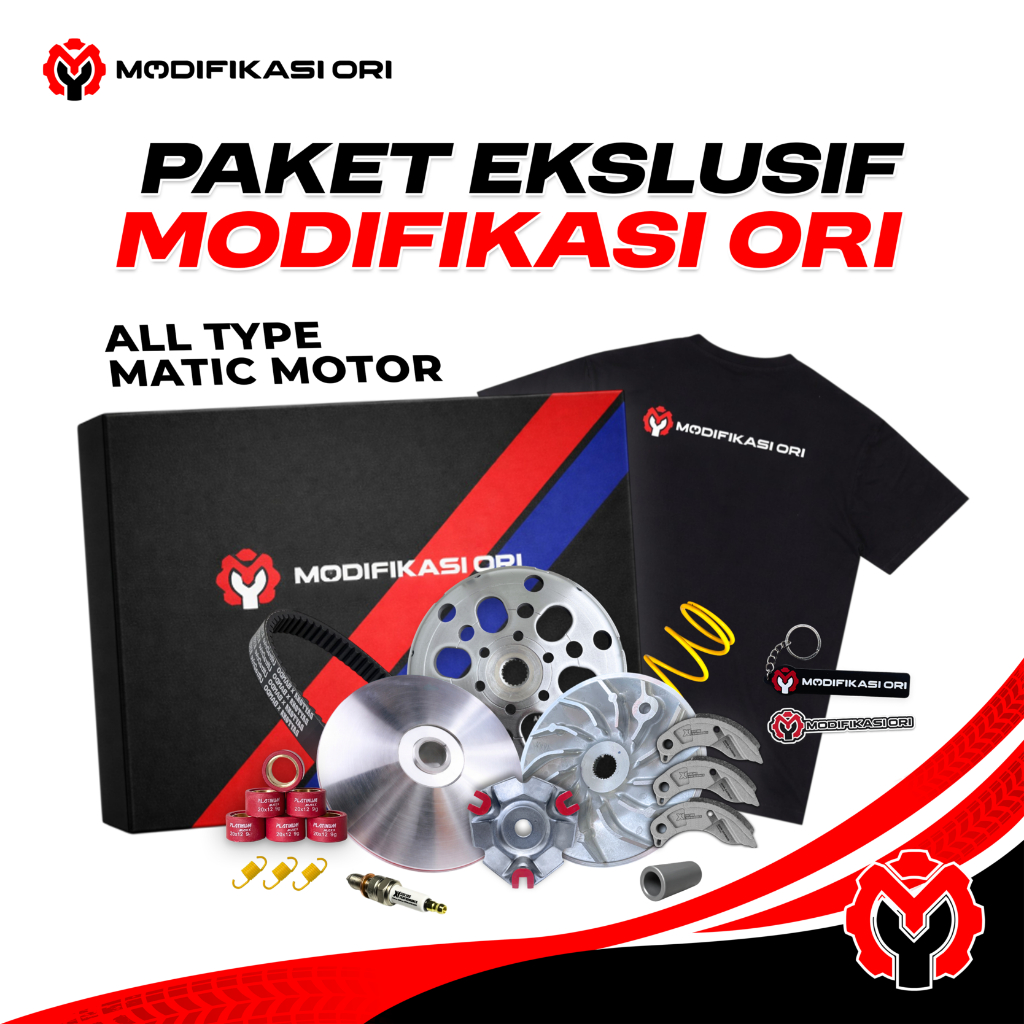 PAKET EKSLUSIF UPGRADE CVT PREMIUM BY MODIFIKASI ORI - XMAX 250 CC - VARIO PCX ADV - NMAX AEROX LEXI