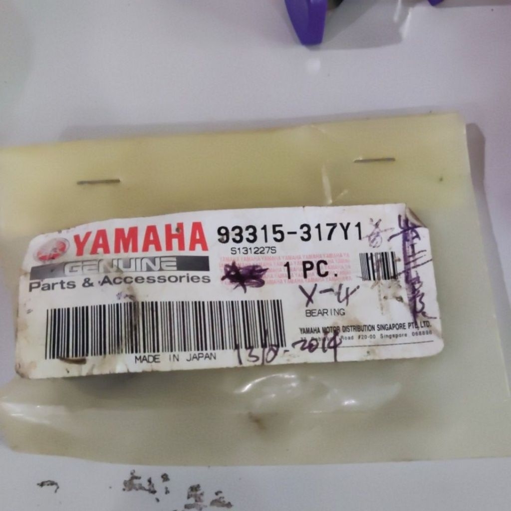 BEARING LAHAR BAMBU MONOSHOCK VIXION 93315-317Y1 ORI JAPAN YAMAHA