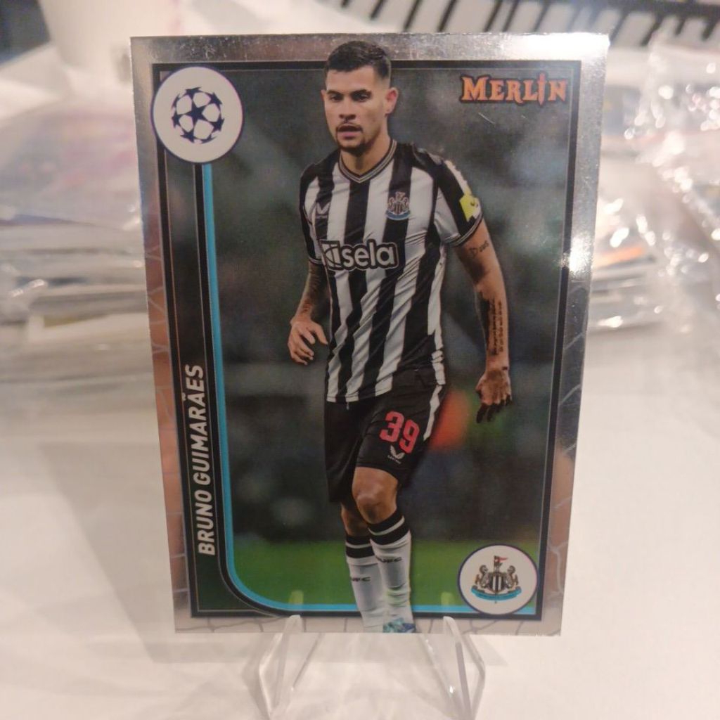 kartu bola topps merlin ucc 2024 Newcastle