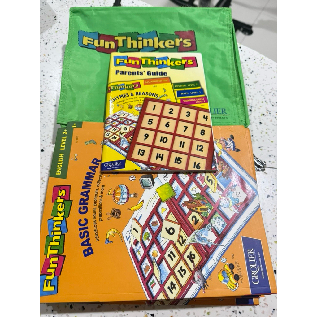 Grolier Fun thinker. books only Lengkap