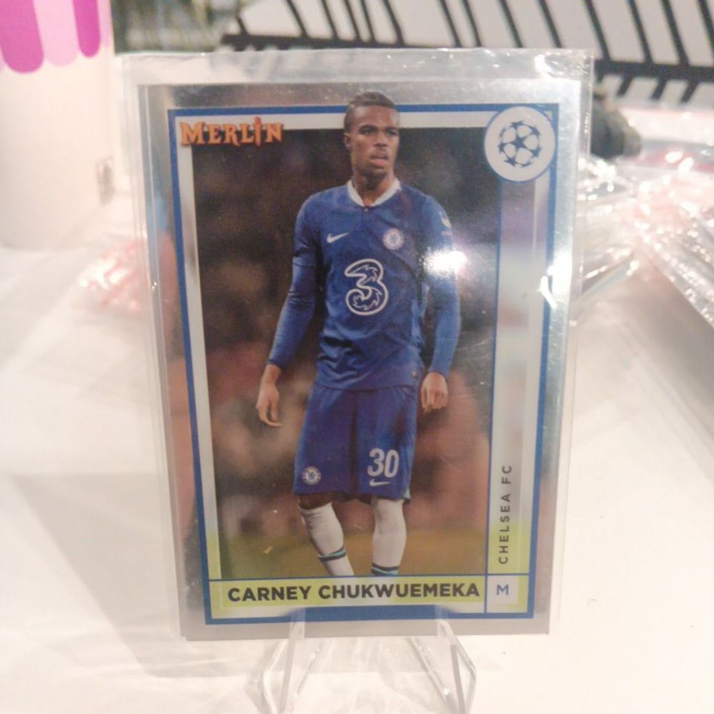 kartu bola topps merlin ucc 2023 Chelsea