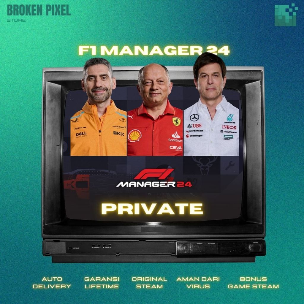 [BONUS GAME RANDOM] F1 Manager 24 / F1 Manager 2024 / AUTO DELIVERY / STEAM / EPIC / Game PC / Games