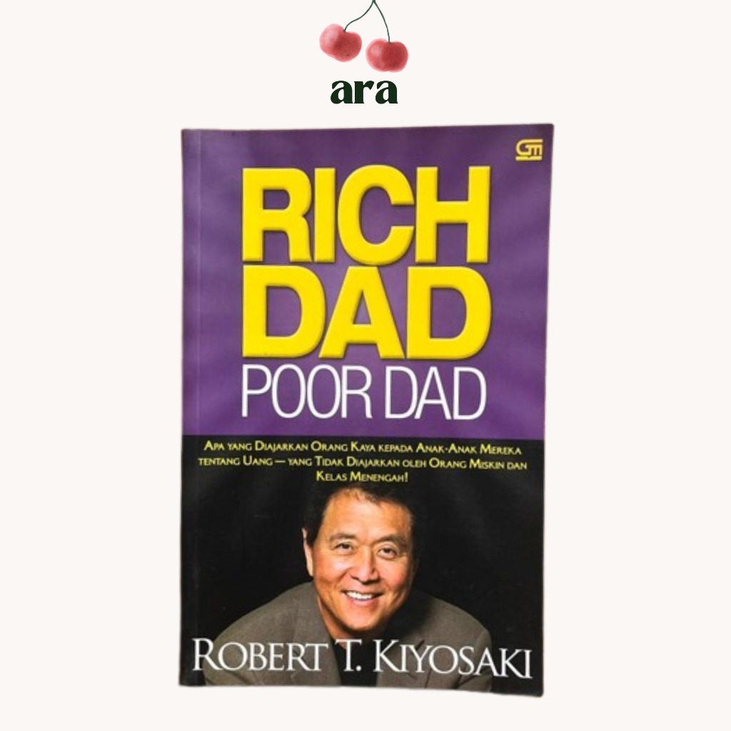[ARA] PRELOVED - RICH DAD POOR DAD - ROBERT KIYOSAKI