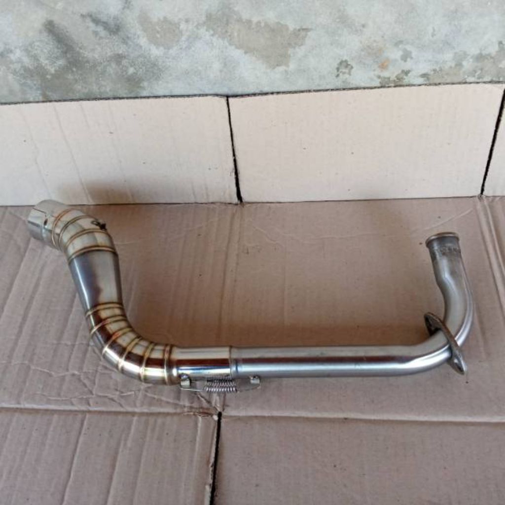 Pipa header leher knalpot racing mio 135cc 150cc mio j m3 gt xride fino 125 soul sporty smile karbu 