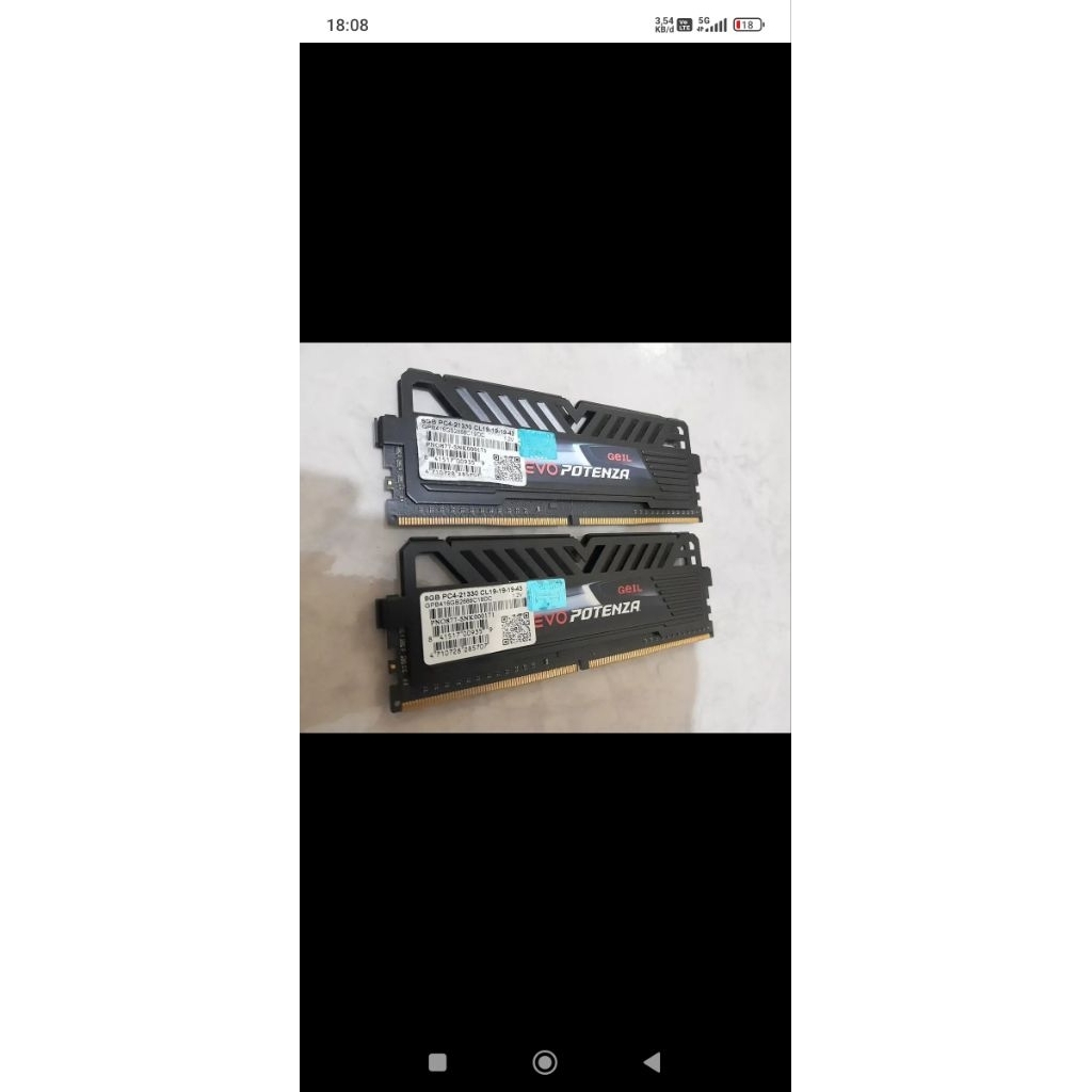 RAM DDR4 POTENZA