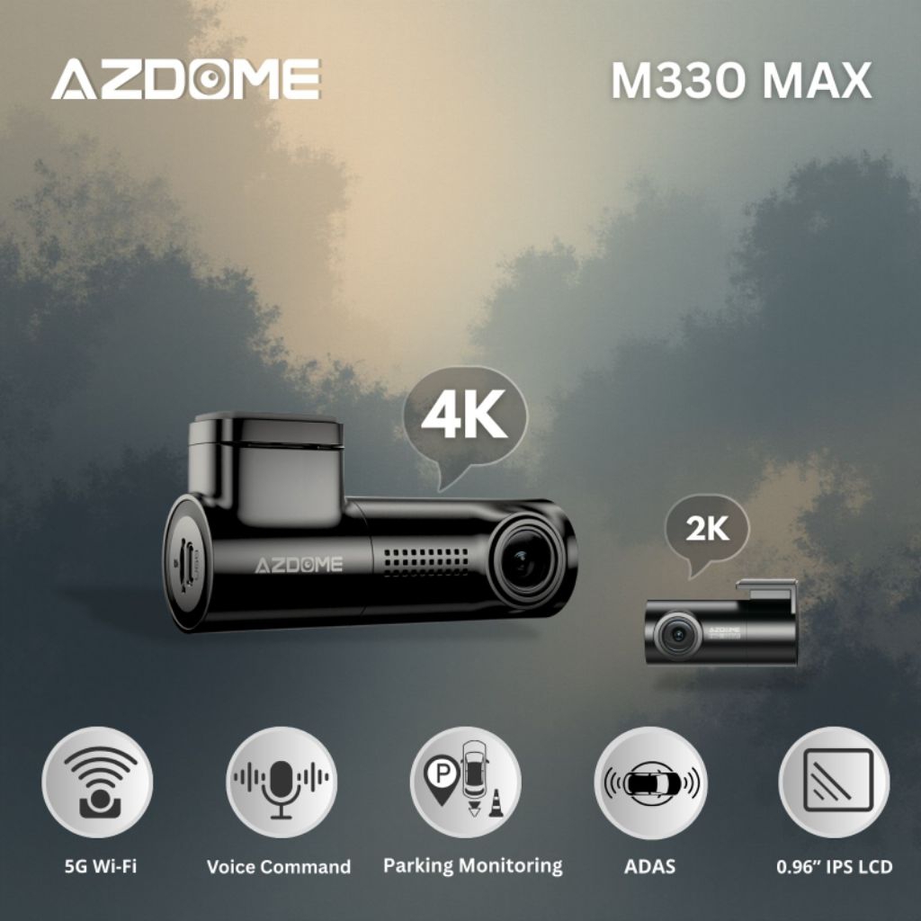 dvr dashcam azdome m330 max