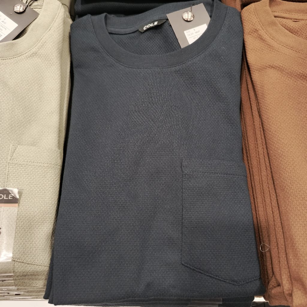 Cole kaos bersaku pria dewasa Size S - XL