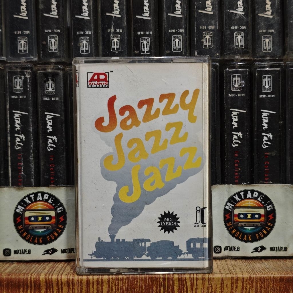 Kaset - Jazzy Jazz Jazz - Kompilasi Barat - Radio Tape - Kaset Pita - Radio - Pemutar Kaset - Retro 
