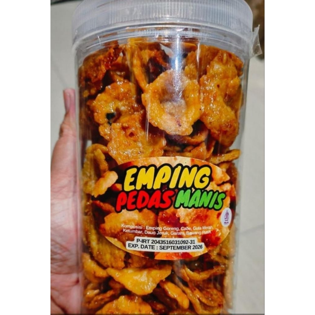 EMPING BLINJO PEDAS MANIS KEMASAN TOPLES 1000 ML