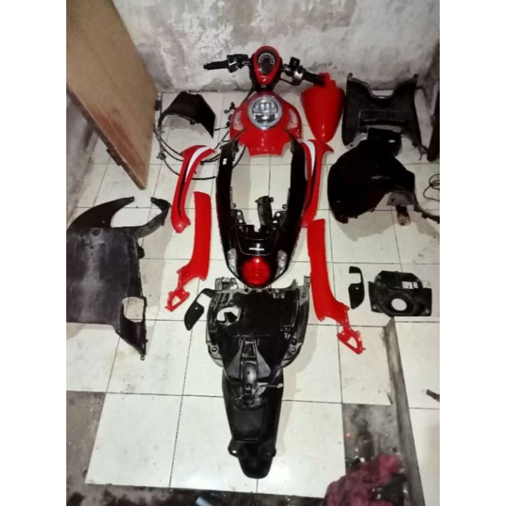 BODY FULLSET ALL NEW SCOOPY PRESTIGE ORIGINAL COPOTAN 2021-2024