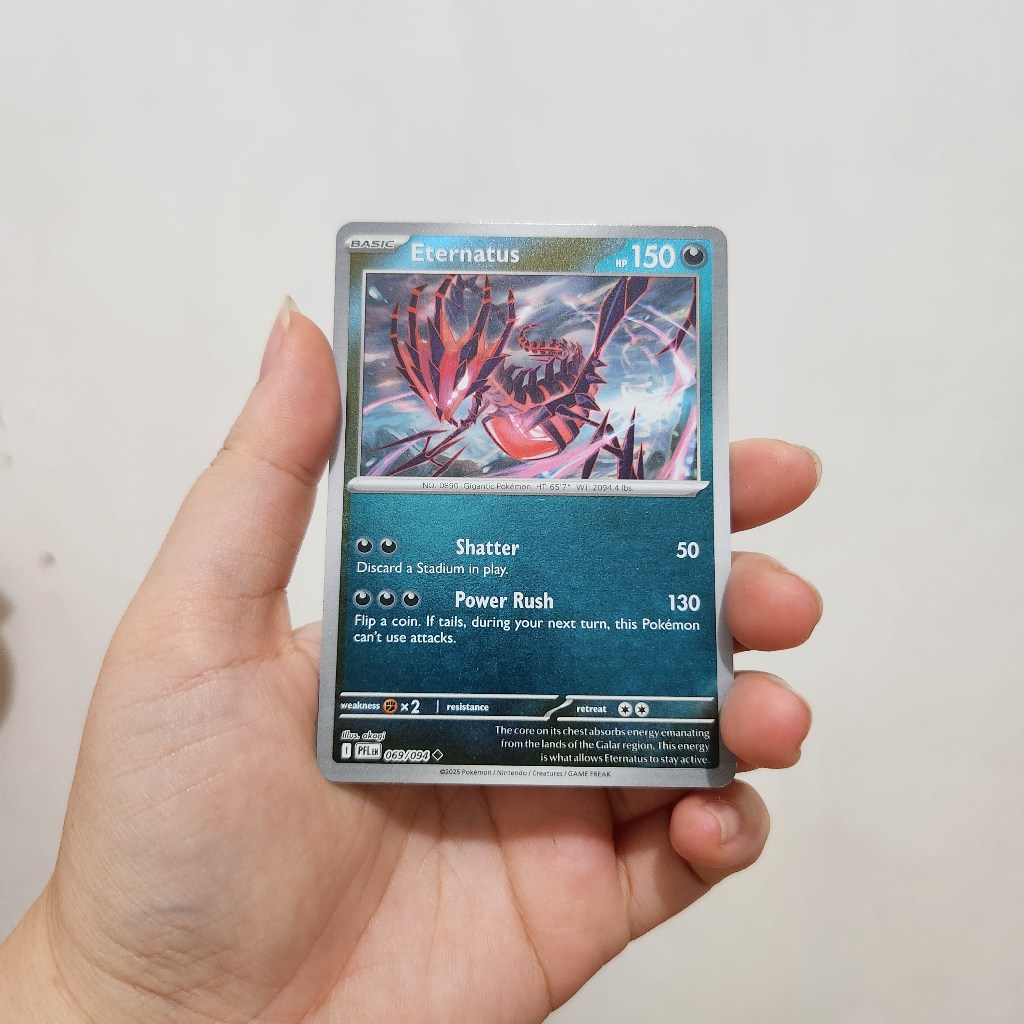 Kartu Pokemon TCG English - Eternatus