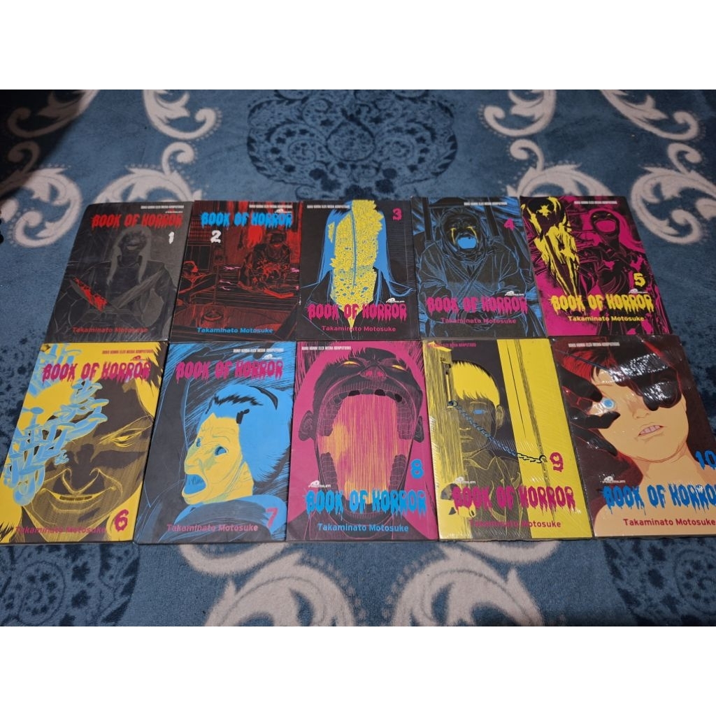 Komik Book of horror premium Cabutan vol 1-10