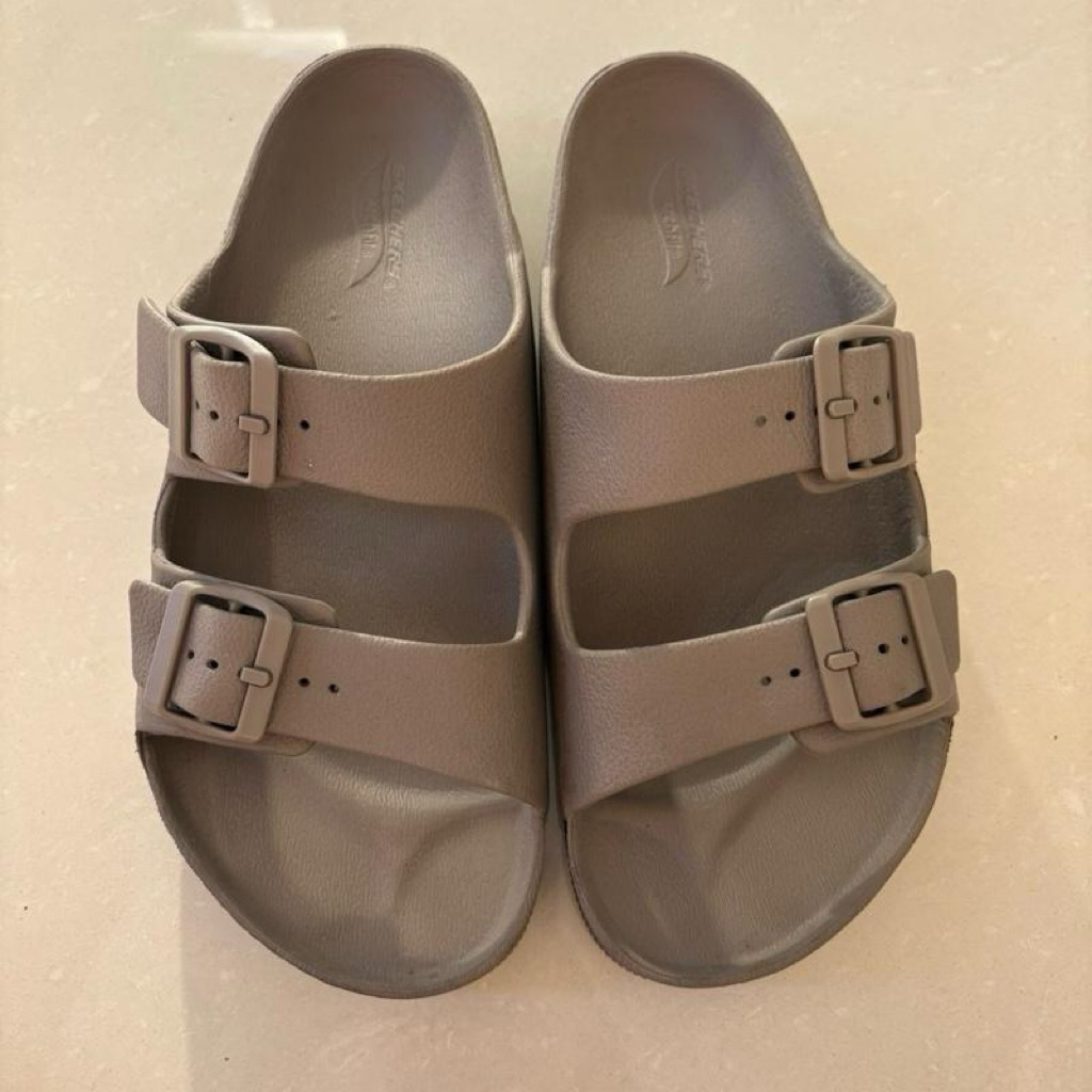 Sandal skechers pria archfit second 100% original model birkenst*ck nude - 42 2/3