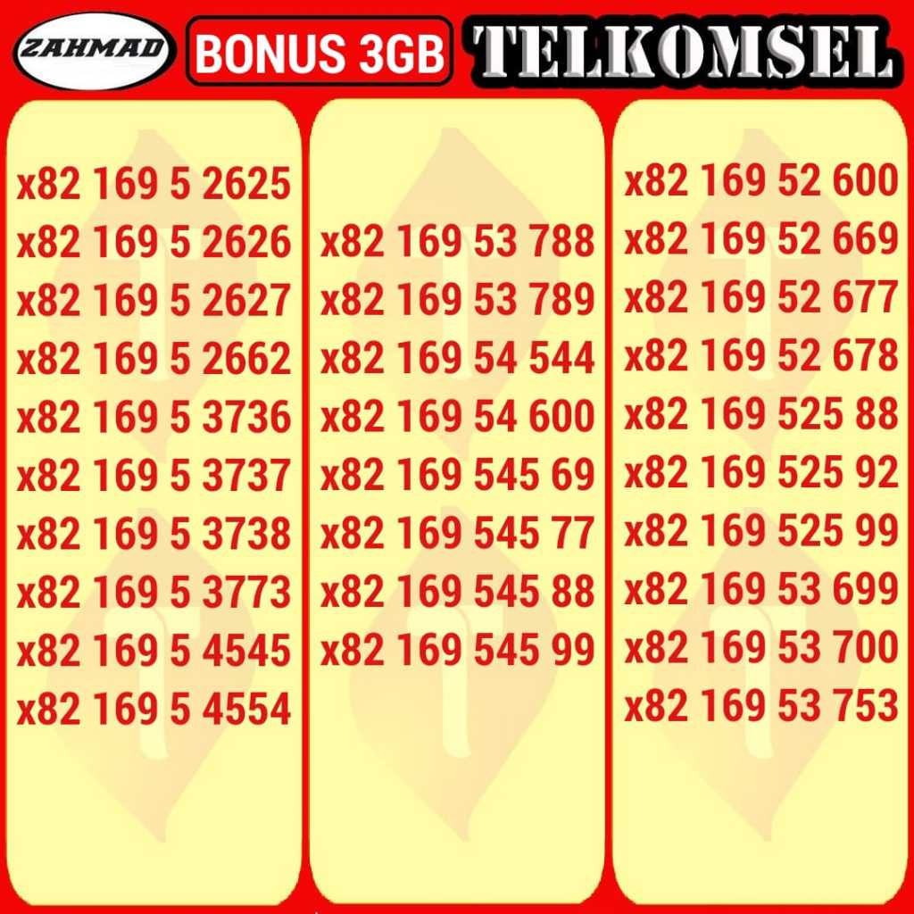 TSEL-E) NOCAN TELKOMSEL 11 Digit kartu perdana nomor cantik simpati 11digit murah