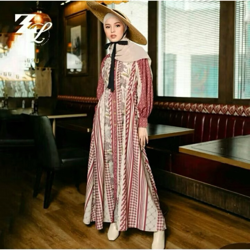 Amour dress bu zaskia sungkar x lcb