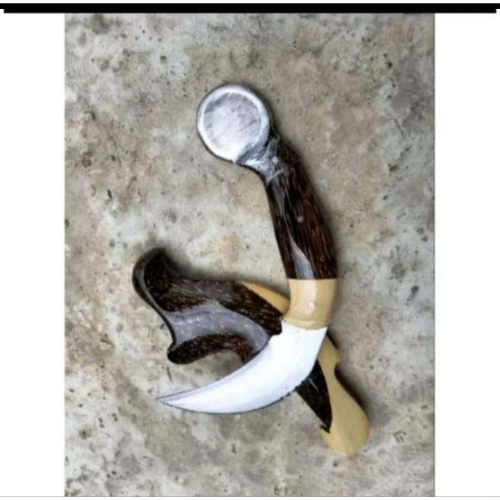 PISAU SILAT KERAMBIT KRAMBIT Baja Per Asli 100% Garansi Outdoor Camping Utility kayu ruyung Kuat