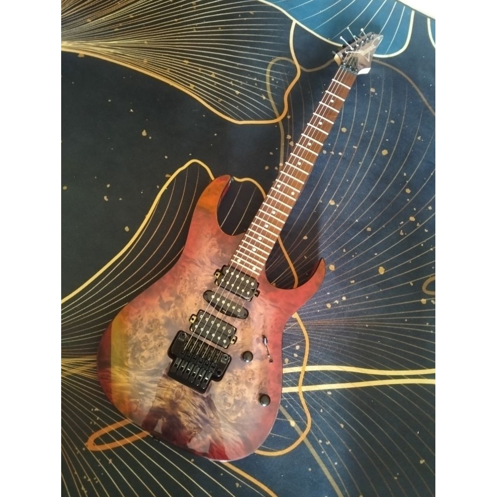 Ibanez Rg470pb-Reb original Mii keluaran tahun 2025