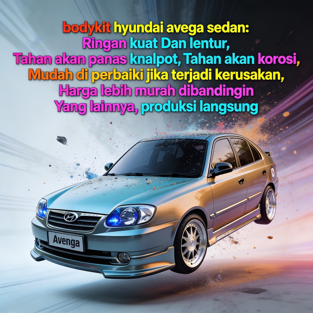 BODYKIT hyundai avega old body kit hyundai avega sedan