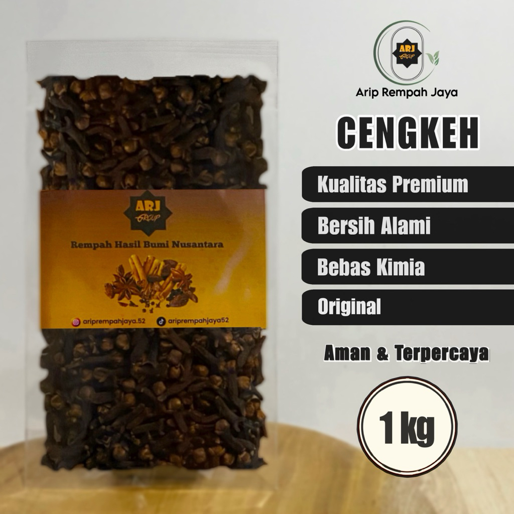 Cengkeh Rempah 1 kg || Bersih Alami || Kualitas Premium