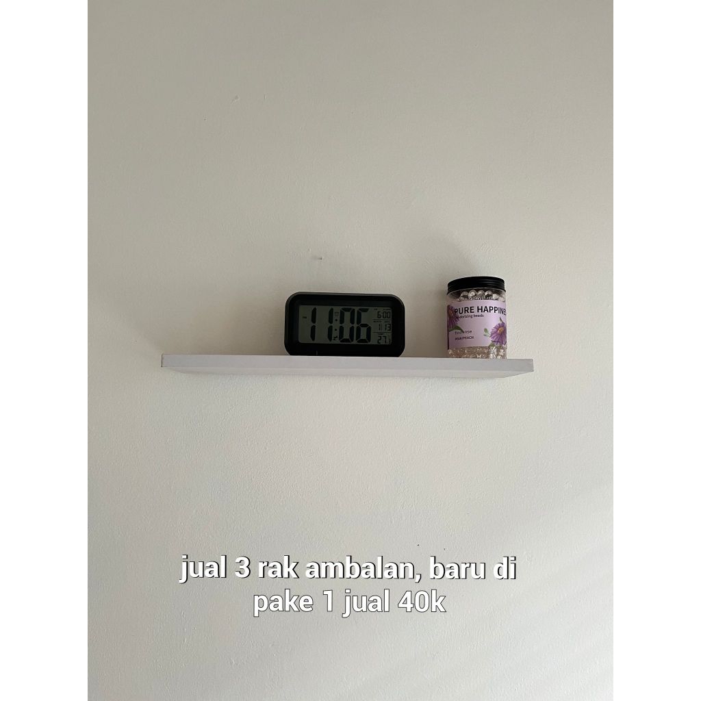 preloved 3 rak ambalan