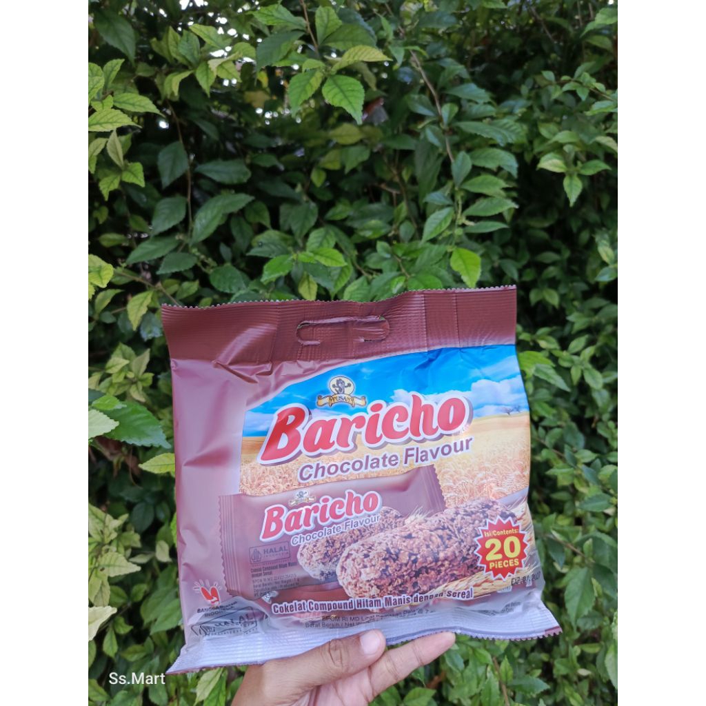 Baricho oat choco sereal rasa cokelat isi 20 pcs