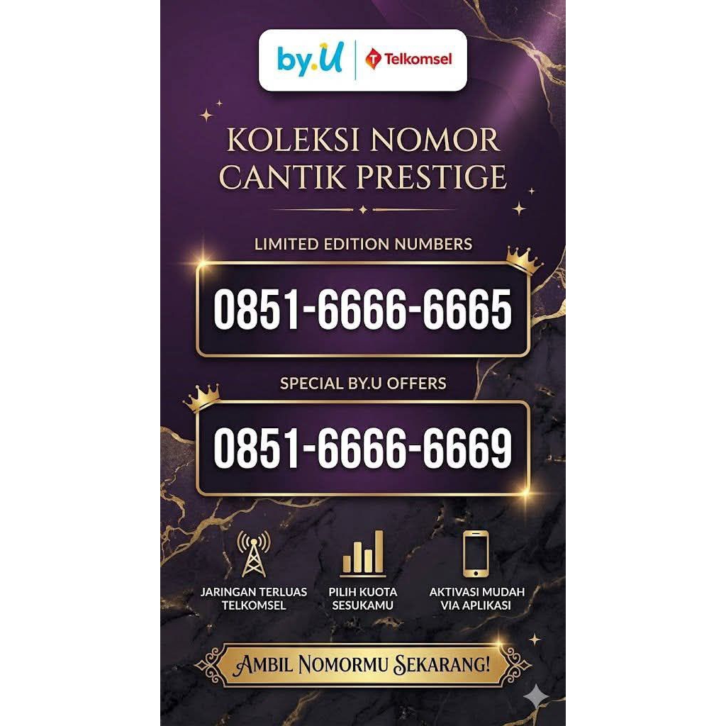 perdana by U  nomor cantik