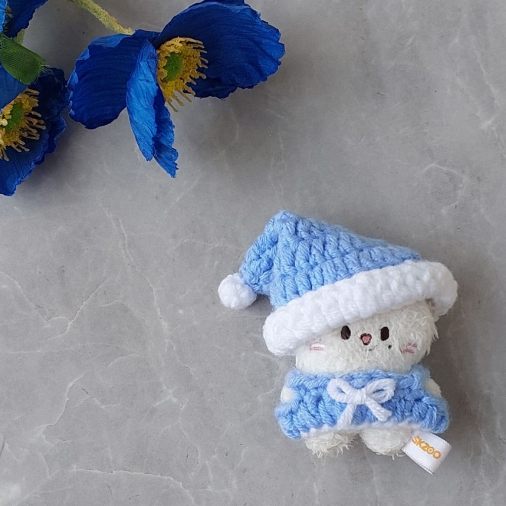 Skzoo Micro Sleepy SET Crochet Clothes Doll Skzoo Micro Straykids