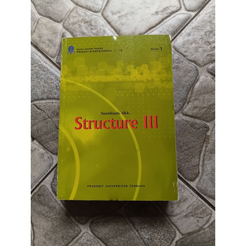 BUKU STRUCTURE 111 EDISI 1.