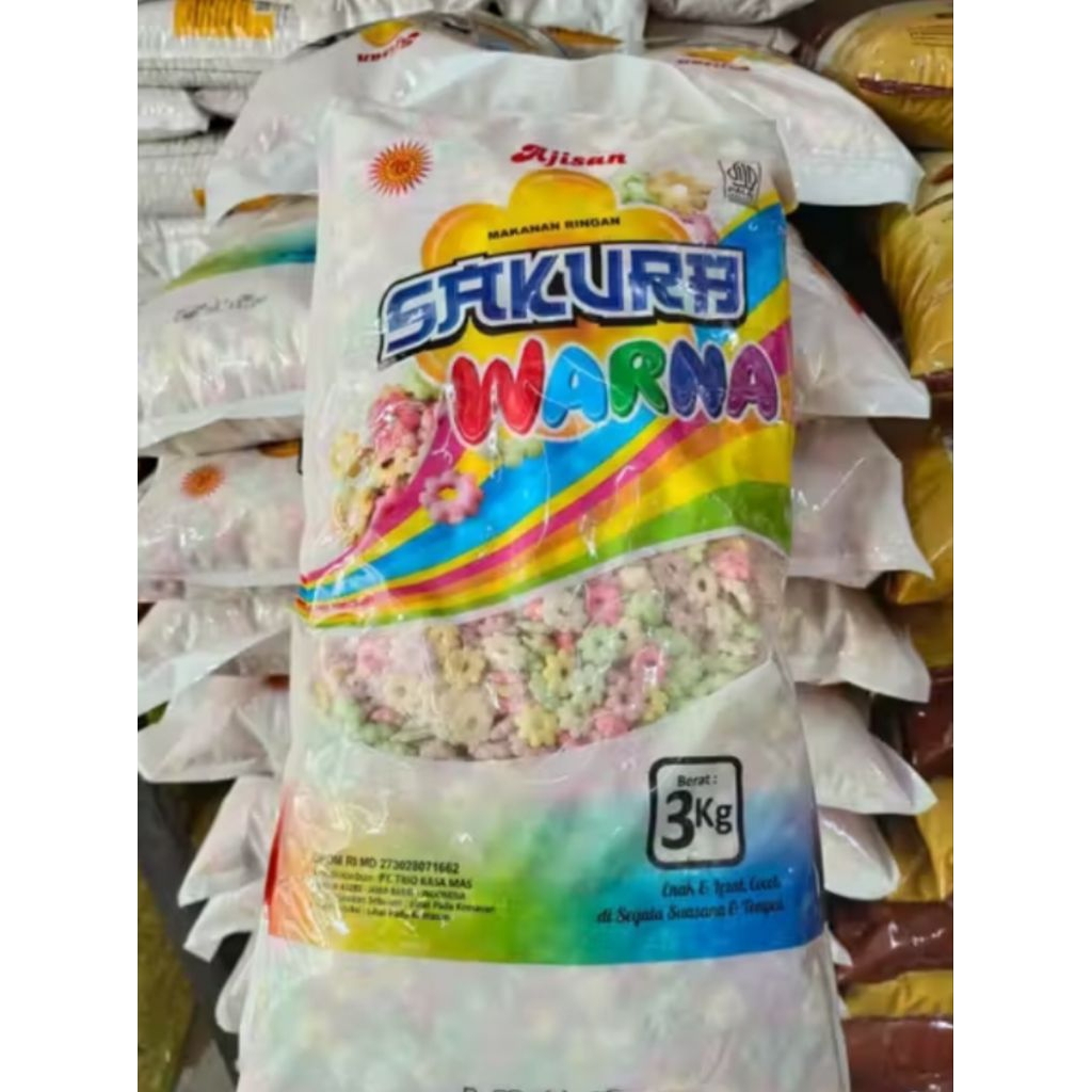 Sakura Ajisan Kemasan kiloan