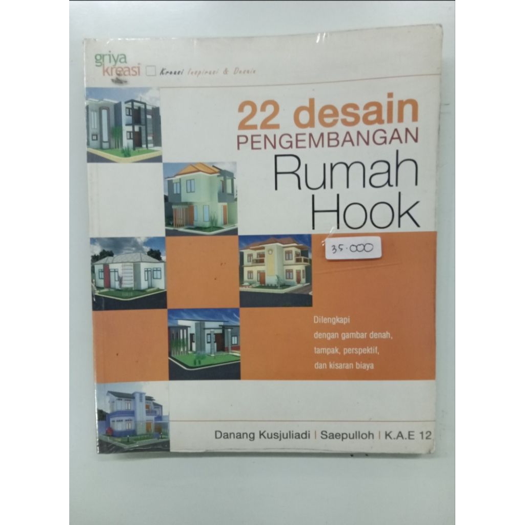 Buku Perumahan / Desain Rumah : 22 Desain Pengembangan Rumah Hook