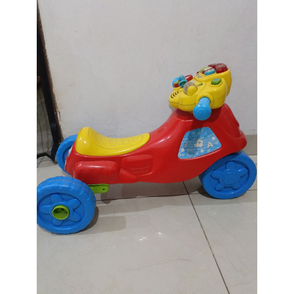 vtech motorbike ride on preloved(elektrik off)