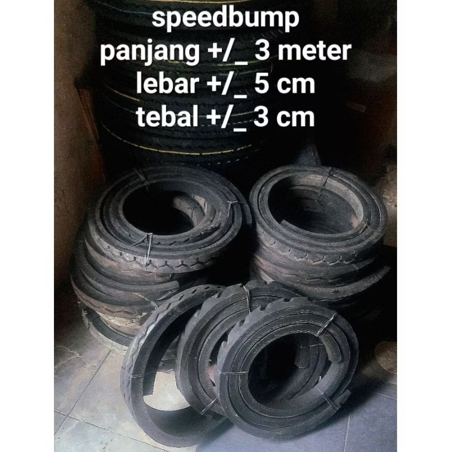 anggelan ban, polisi tidur ban, speed bump