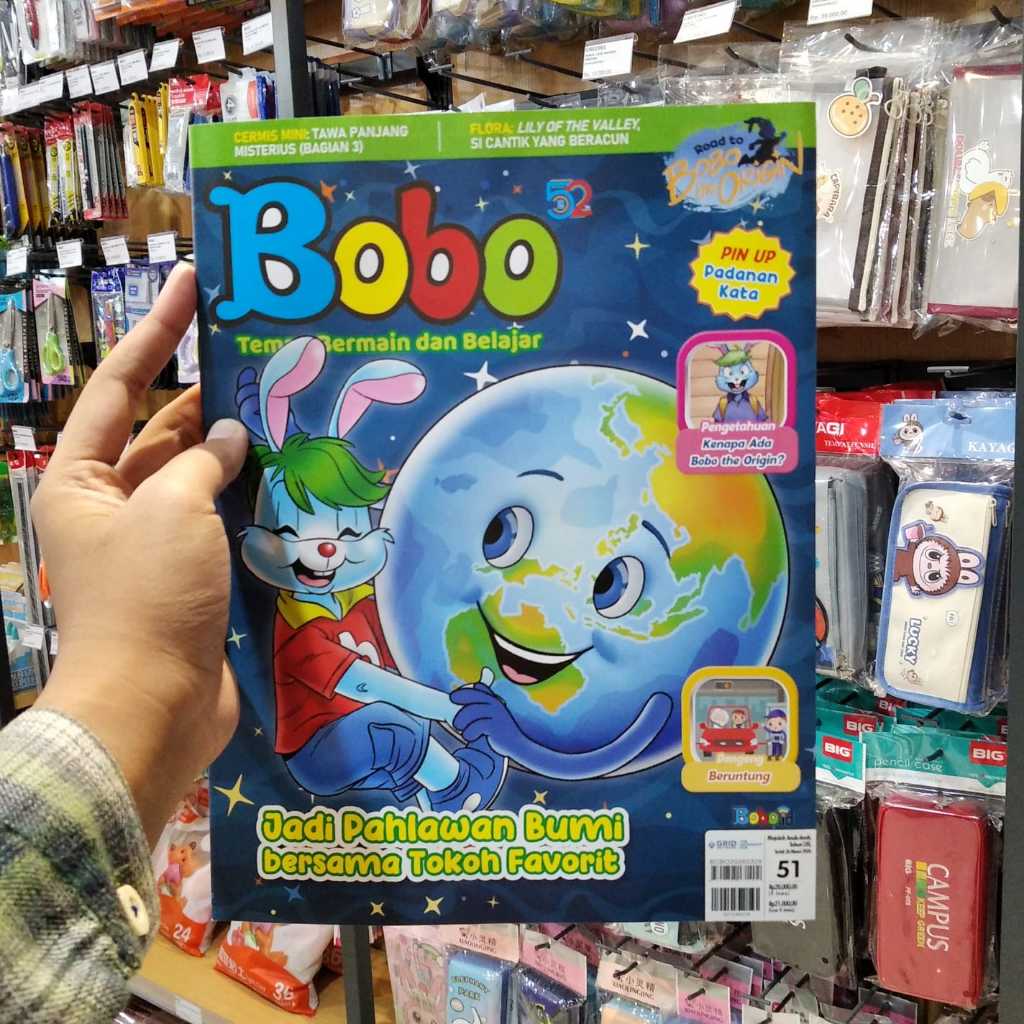 Majalah BOBO Edisi Terbaru Terbitan Gramedia