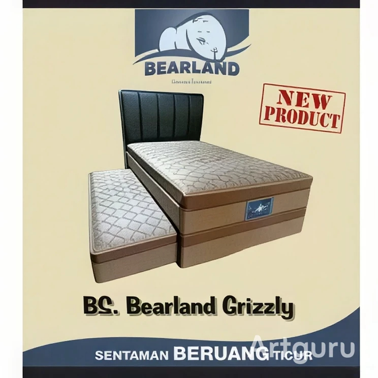 Kasur Bawahan Bed Sorong Bearland Olympic | Bawah Bed Sorong Saja Murah Palembang