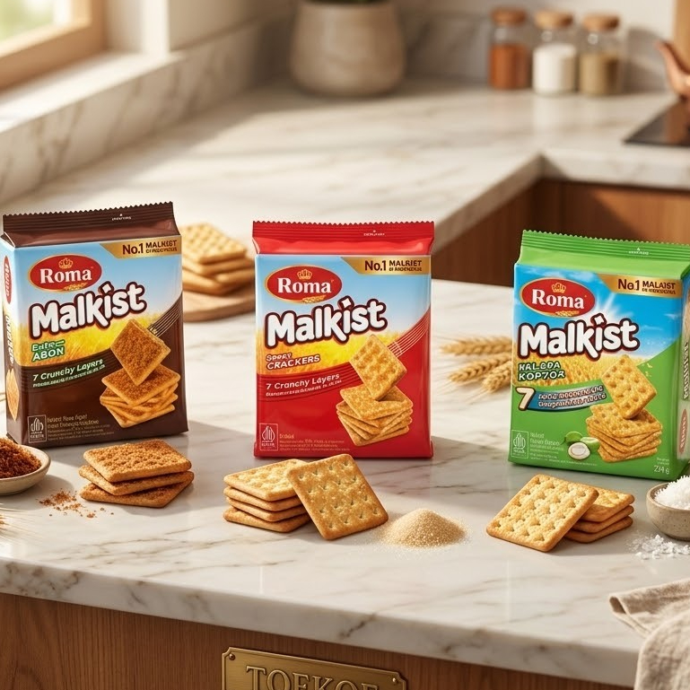 ROMA MALKIST 250GR / ROMA MALKIST KELAPA KOPYOR 252GR / ROMA MALKIST ABON 250GR / ROMA MALKIST SWEET